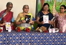 Collection of poems composed by women poetesses released. books